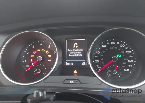 2019 Volkswagen Tiguan 2.0T S from USA, damaged, VIN 3VV1B7AX6KM189497